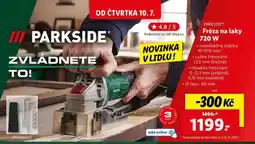 Lidl PARKSIDE Fréza na laky 720 W nabídka