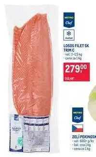 Makro LOSOS FILET SK TRIM C nabídka