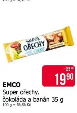 Teta EMCO Super ořechy, čokoláda a banán 35 g nabídka