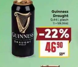 Billa Guinness dragouht nabídka