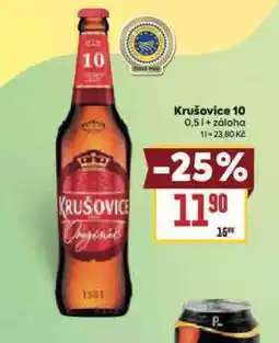 Billa Krušovice královský originál 10 nabídka