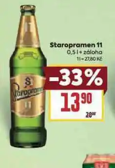 Billa Pivo staropramen 11 nabídka