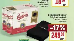 Billa Pivo budweiser budvar original nabídka