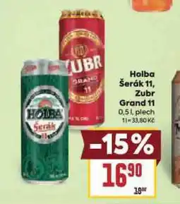 Billa Pivo zubr grand 11 nabídka
