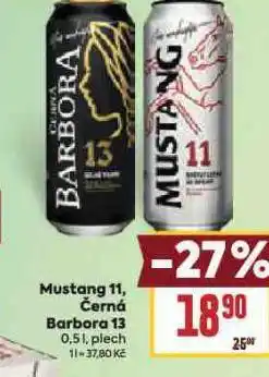 Billa Pivo černá barbora 13 nabídka