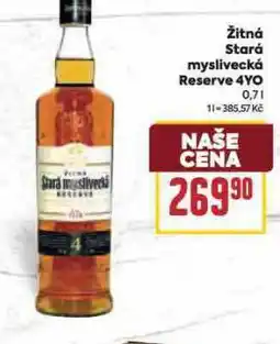 Billa Stará žitná myslivecká reserve 4yo nabídka