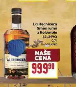 Billa La hechicera směs rumů z klumbie nabídka