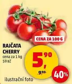 Penny Market RAJČATA CHERRY, 100 g nabídka