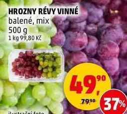 Penny Market HROZNY RÉVY VINNÉ balené, mix, 500 g nabídka