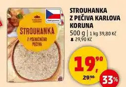 Penny Market STROUHANKA Z PEČIVA KARLOVA KORUNA, 500 g nabídka