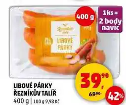 Penny Market LIBOVÉ PÁRKY ŘEZNÍKŮV TALÍŘ, 400 g nabídka