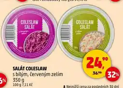 Penny Market SALÁT COLESLAW s bílým, červeným zelím, 350 g nabídka
