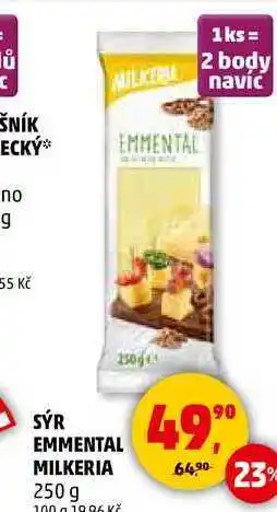 Penny Market SÝR EMMENTAL MILKERIA, 250 g nabídka