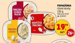 Penny Market POMAZÁNKA různé druhy, 135 g nabídka