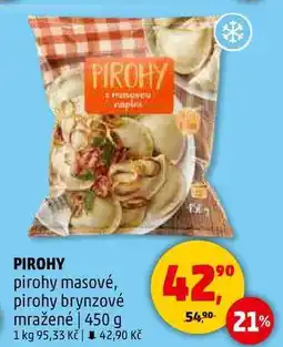 Penny Market PIROHY pirohy masové, pirohy brynzové mražené, 450 g nabídka