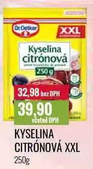 Ratio KYSELINA CITRÓNOVÁ XXL 250g nabídka