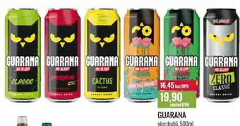 Ratio GUARANA 500ml nabídka