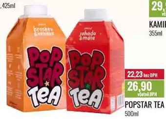 Ratio POPSTAR TEA 500ml nabídka