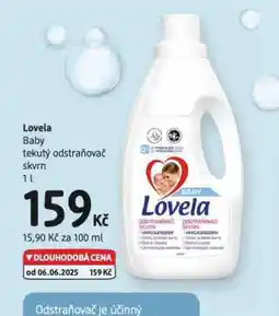 dm drogerie Lovela baby tekutý odstraňovač skvrn nabídka