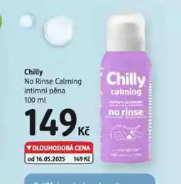 dm drogerie Chilly intimní pěna nabídka