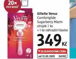 dm drogerie Gillette venus strojek + náhradní hlavice nabídka