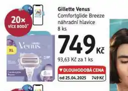 dm drogerie Gillette venus náhradní hlavice nabídka