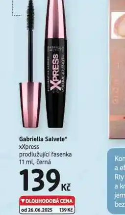 dm drogerie Gabriella salvete řasenka nabídka
