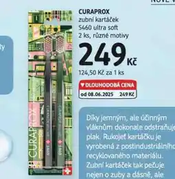 dm drogerie Curaprox zubní kartáček nabídka