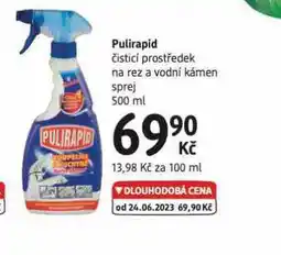 dm drogerie Pulirapid čistící prostředek nabídka