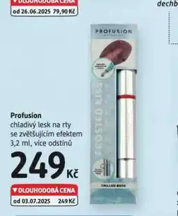 dm drogerie Profusion lesk na rty nabídka