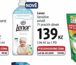 dm drogerie Lenor aviváž nabídka