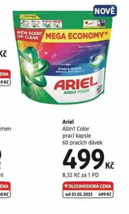 dm drogerie Ariel prací kapsle nabídka