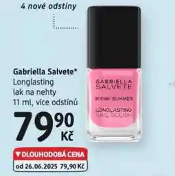 dm drogerie Gabriella salvete lak na nehty nabídka