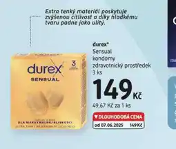 dm drogerie Durex kondomy nabídka