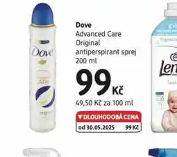 dm drogerie Dove antiperspirant nabídka