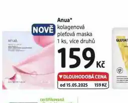 dm drogerie Anua pleťová maska nabídka