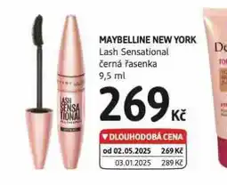 dm drogerie Maybelline řasenka nabídka