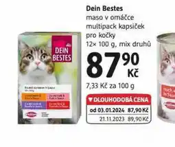 dm drogerie Dein bestes maso v omáčce pro kočky nabídka