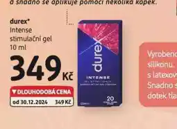 dm drogerie Durex stimulační gel nabídka