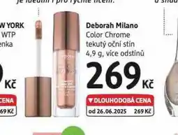 dm drogerie Deborah milano tekutý oční stín nabídka