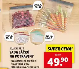 Lidl Sada sáčků na potraviny nabídka
