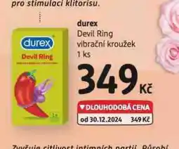 dm drogerie Durex vibrační kroužky nabídka