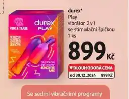 dm drogerie Durex play vibrátor nabídka