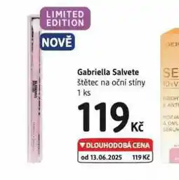 dm drogerie Gabriella salvete štětec na oční stíny nabídka