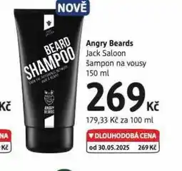 dm drogerie Angry beards šampon nabídka