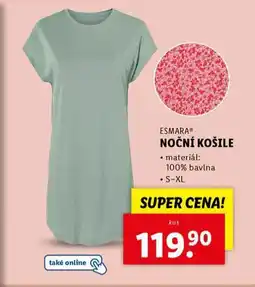 Lidl Noční košile nabídka