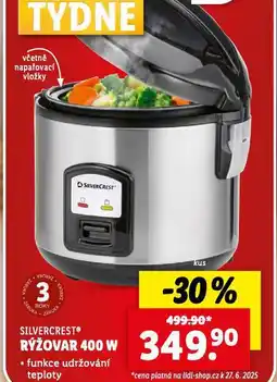 Lidl Rýžovar 400 w nabídka