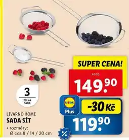 Lidl Sada sít nabídka