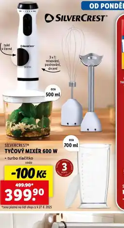 Lidl Tyčový mixér 600 w nabídka