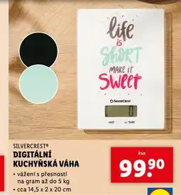 Lidl Digitální kuchyňská váha nabídka